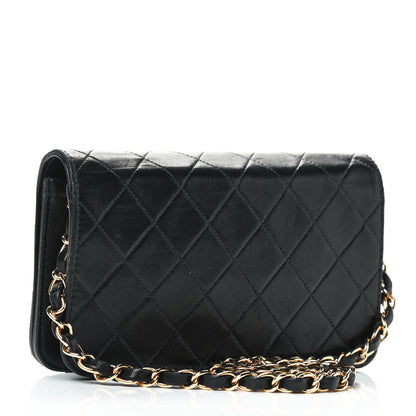 Chanel Lambskin Quilted Small Single Flap Black 2 of 4