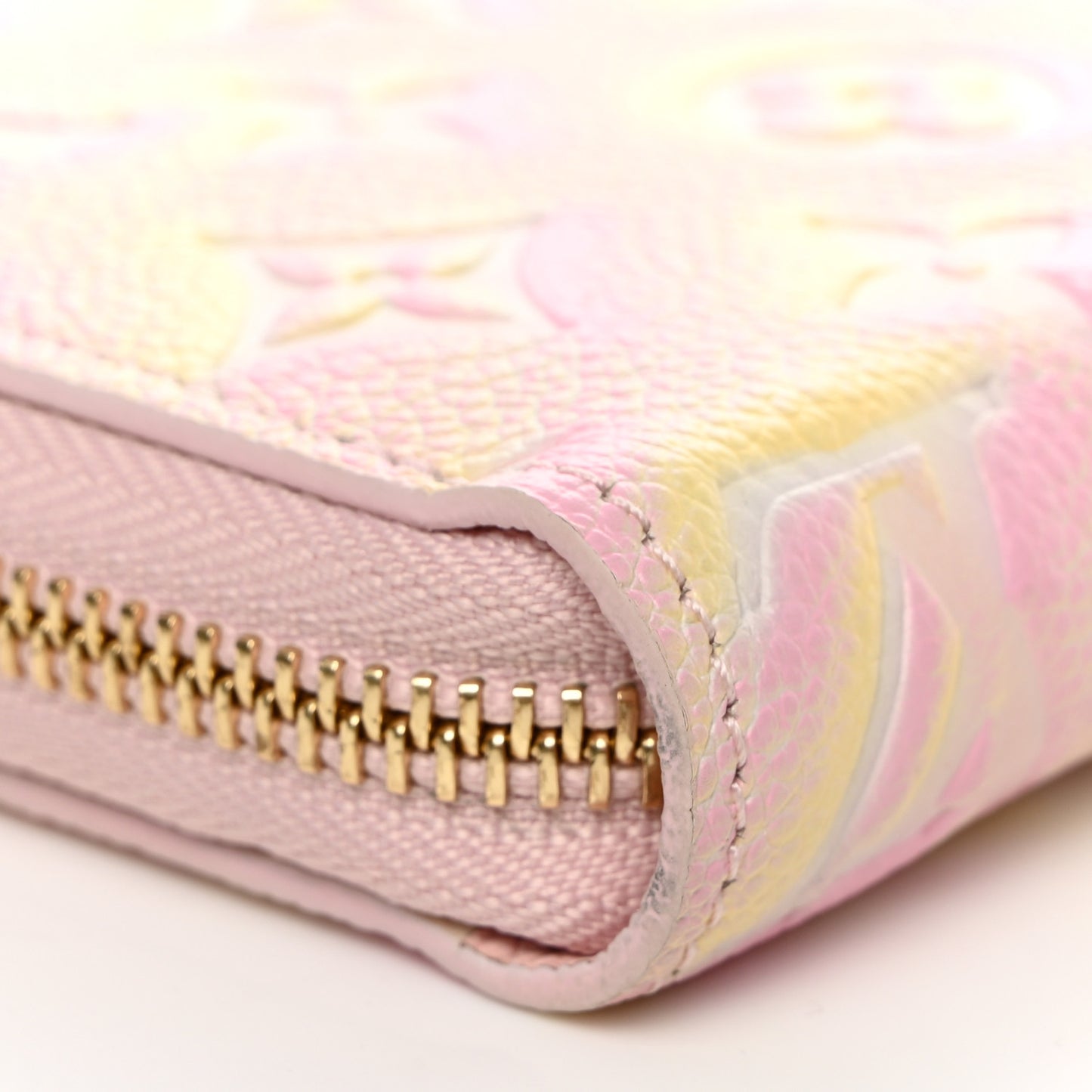 Empreinte Monogram Summer Stardust Zippy Wallet Pink