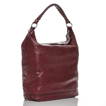 Balenciaga Agneau Giant 12 Silver Hardware Day Hobo Cassis 3 of 7