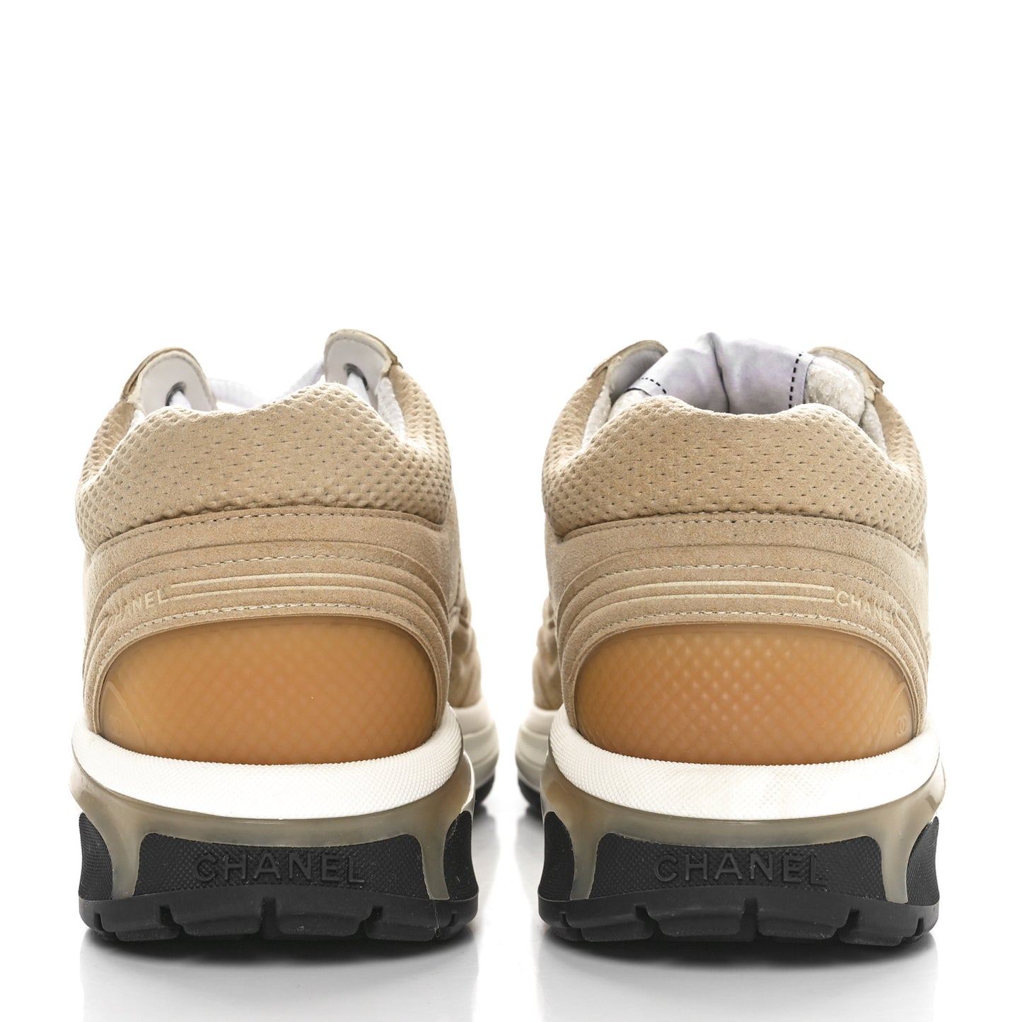 Fabric CC Womens Sneakers 36.5 Light Beige