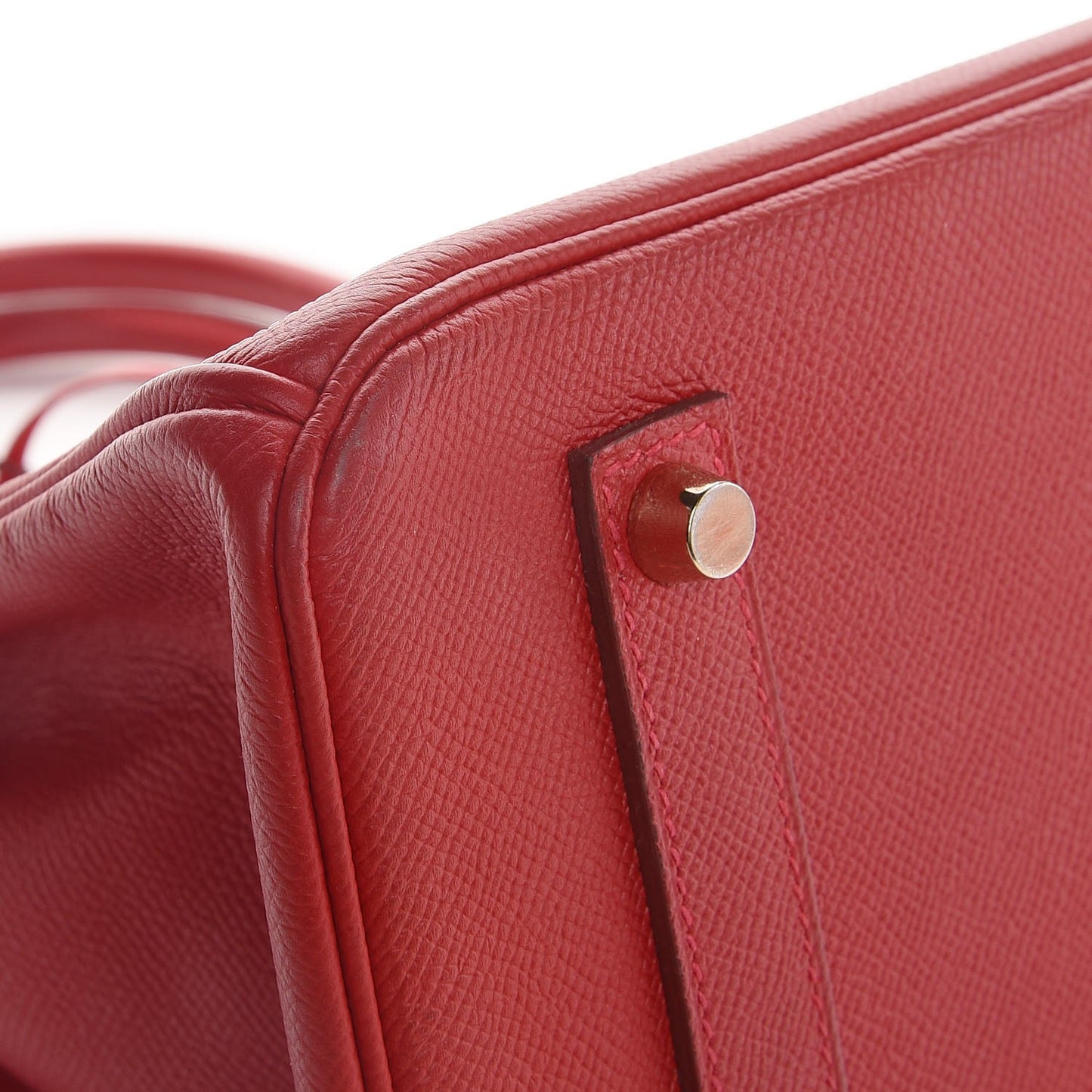 Epsom Birkin 35 Rouge Casaque