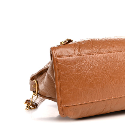 Balenciaga Agneau Arena Gold Hardware Medium Le City Camel 9 of 10