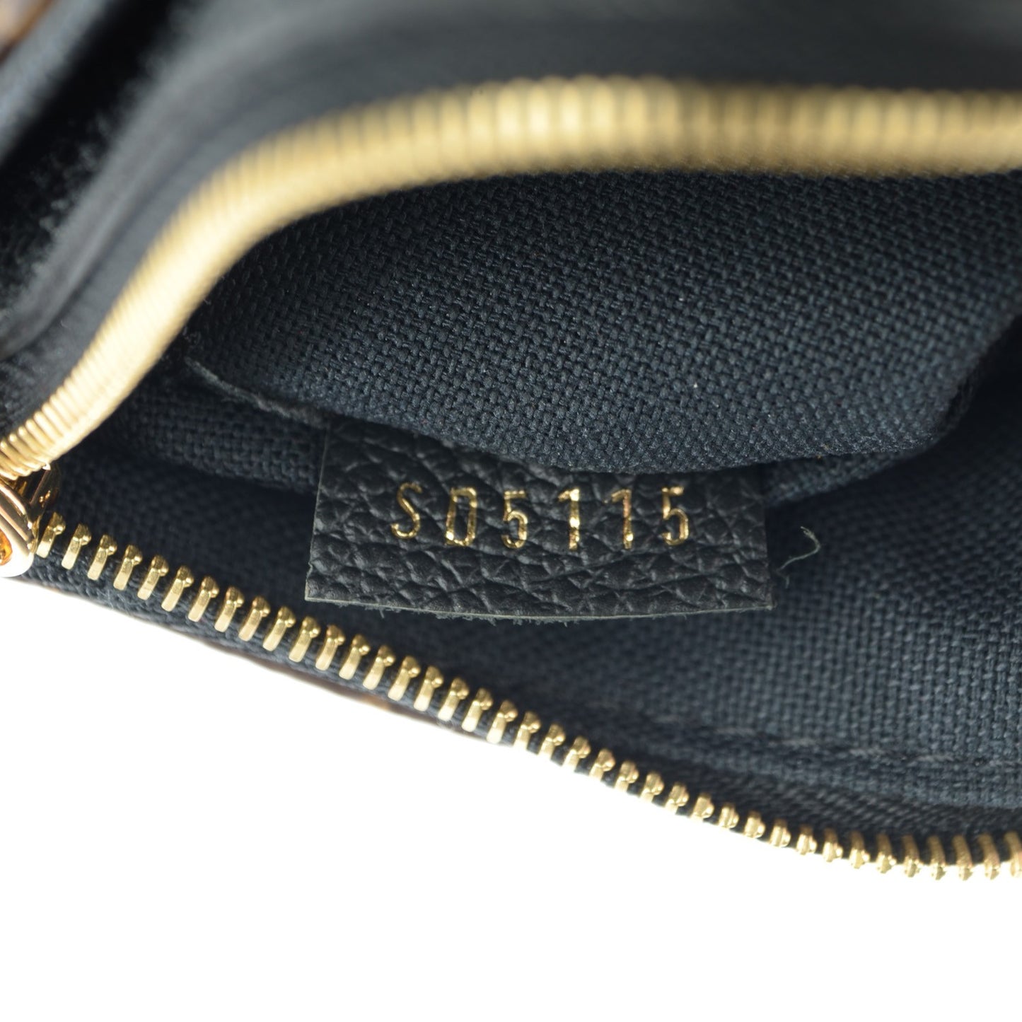 Monogram Pallas Clutch Black