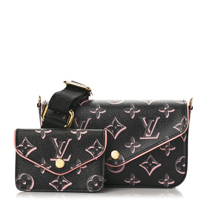Louis Vuitton Monogram Fall For You Felicie Strap & Go Black 1 of 9