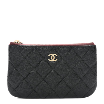 Chanel Caviar Quilted Small Pouch Black 1 of 8
