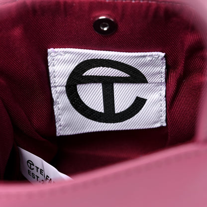 Telfar Vegan Leather Small Shopping Bag Corned Beef 10 of 11