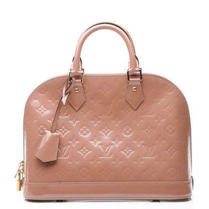 Louis Vuitton Vernis Alma PM Rose Velours 1 of 7