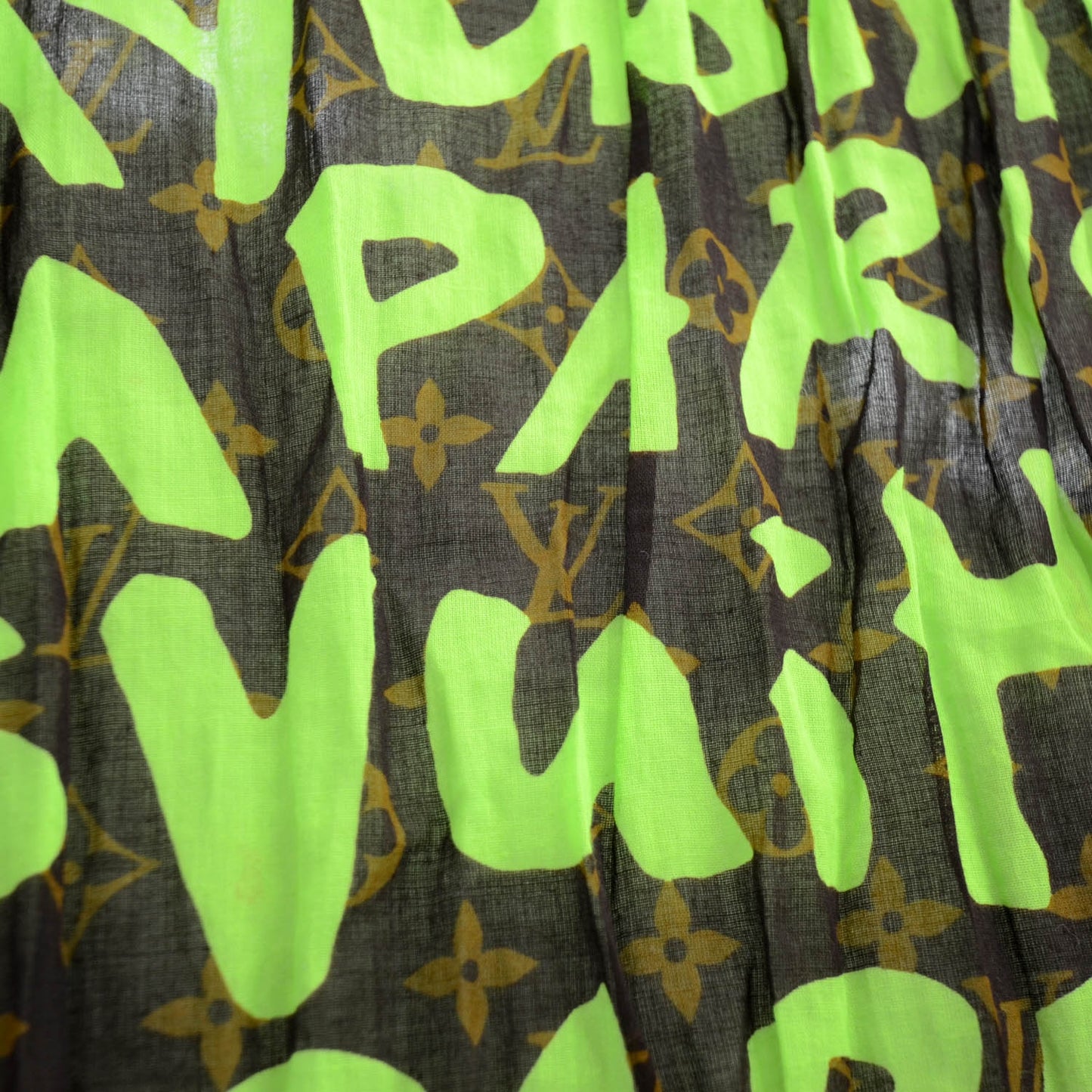 Cotton Graffiti Green