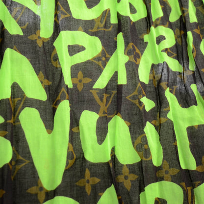 Louis Vuitton Cotton Graffiti Green 5 of 5