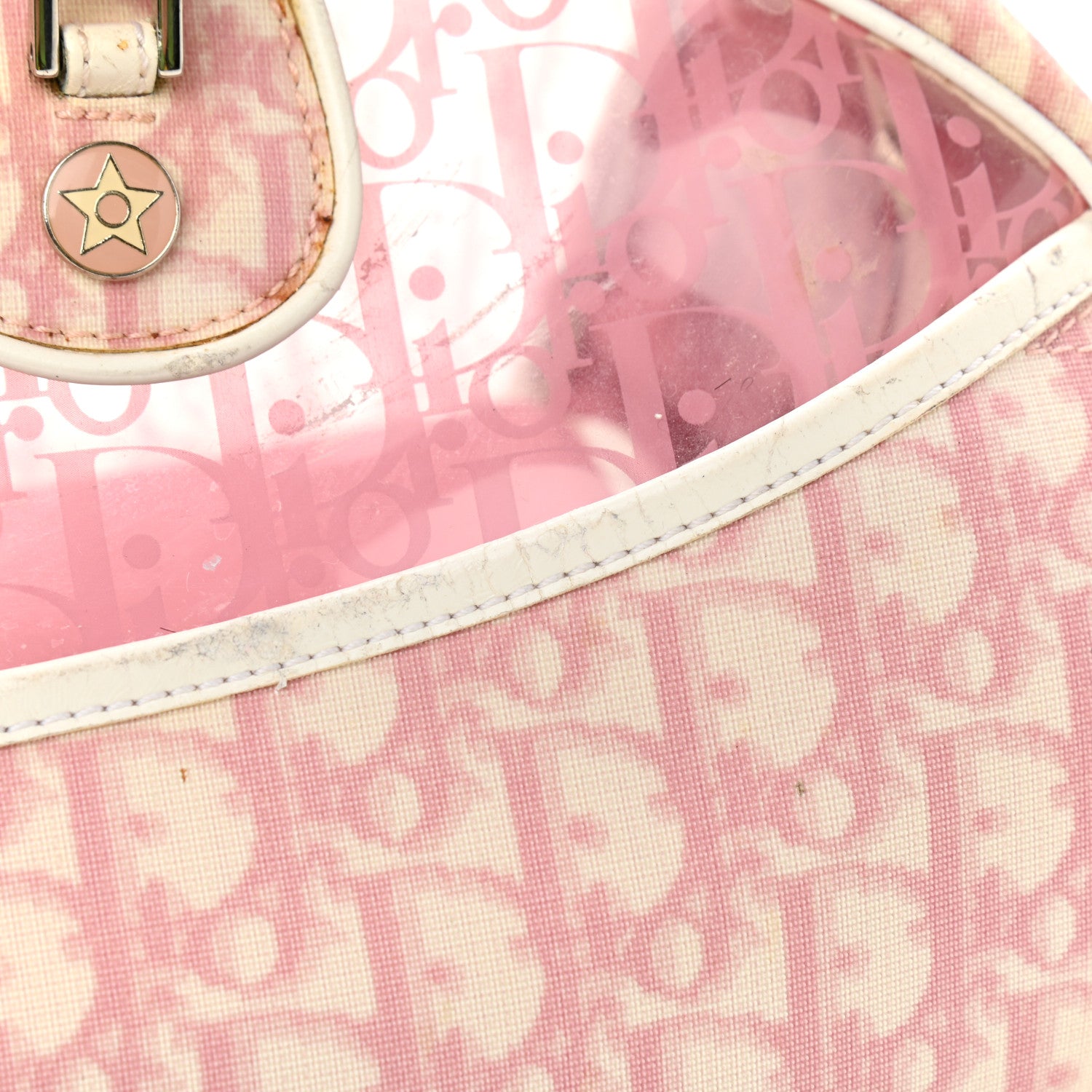 Christian Dior Monogram PVC Bowler Pink 20 of 22