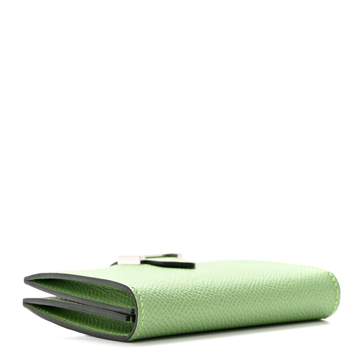 Hermes Epsom Bearn Card Holder Wallet Vert Criquet 4 of 6