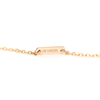 Van Cleef & Arpels 18K Rose Gold Sweet Alhambra Pendant Necklace 5 of 5
