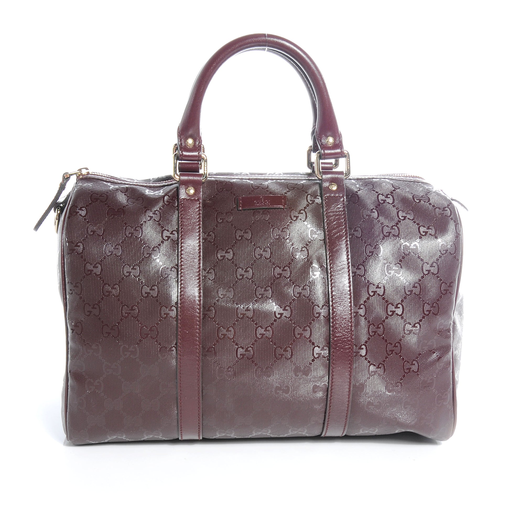 Gucci Imprime Monogram Medium Joy Boston Bordeaux 1 of 7