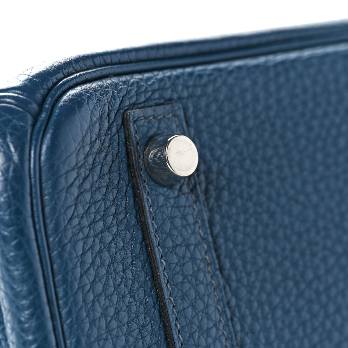 Togo Birkin 30 Bleu De Malte