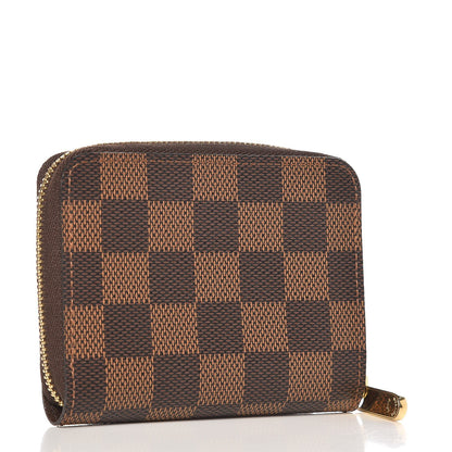 Louis Vuitton Damier Ebene Zippy Coin Purse 3 of 6