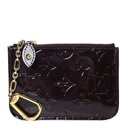 Louis Vuitton Vernis Key Pouch NM Amarante 1 of 10