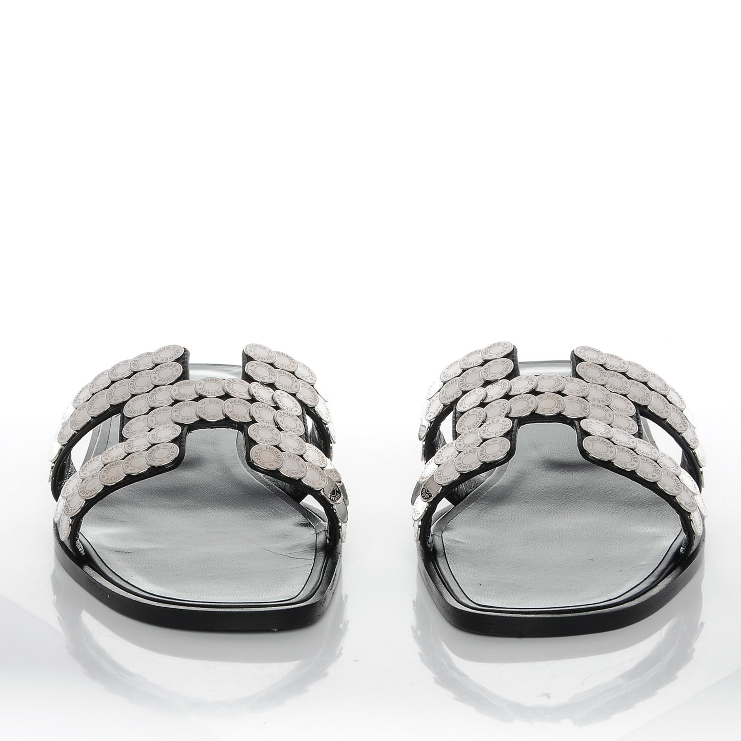 Box Clou De Selle Oran Sandals 38.5 Black