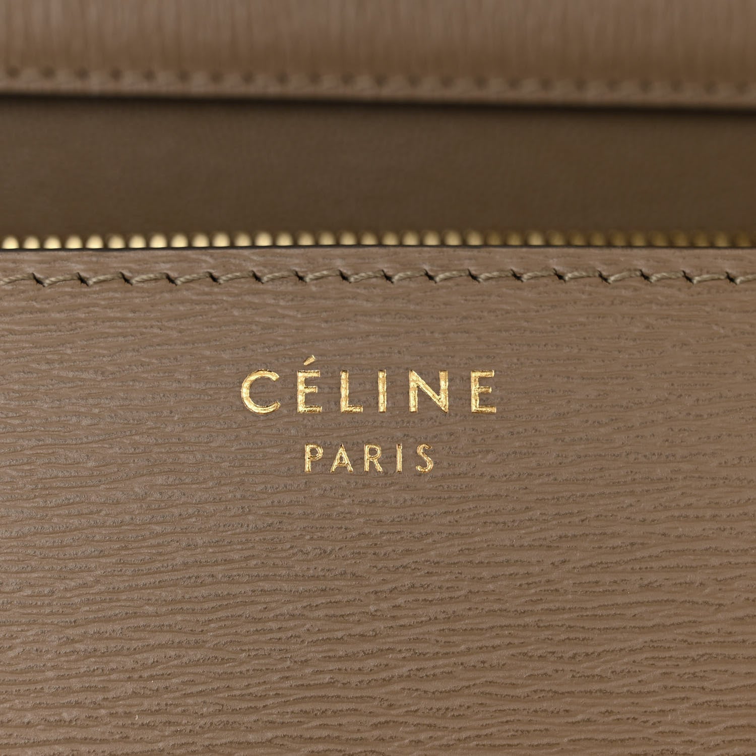 Celine Liege Calfskin Medium Classic Box Flap Bag Taupe 6 of 10