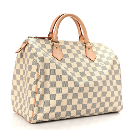 Louis Vuitton Damier Azur Speedy 30 2 of 10