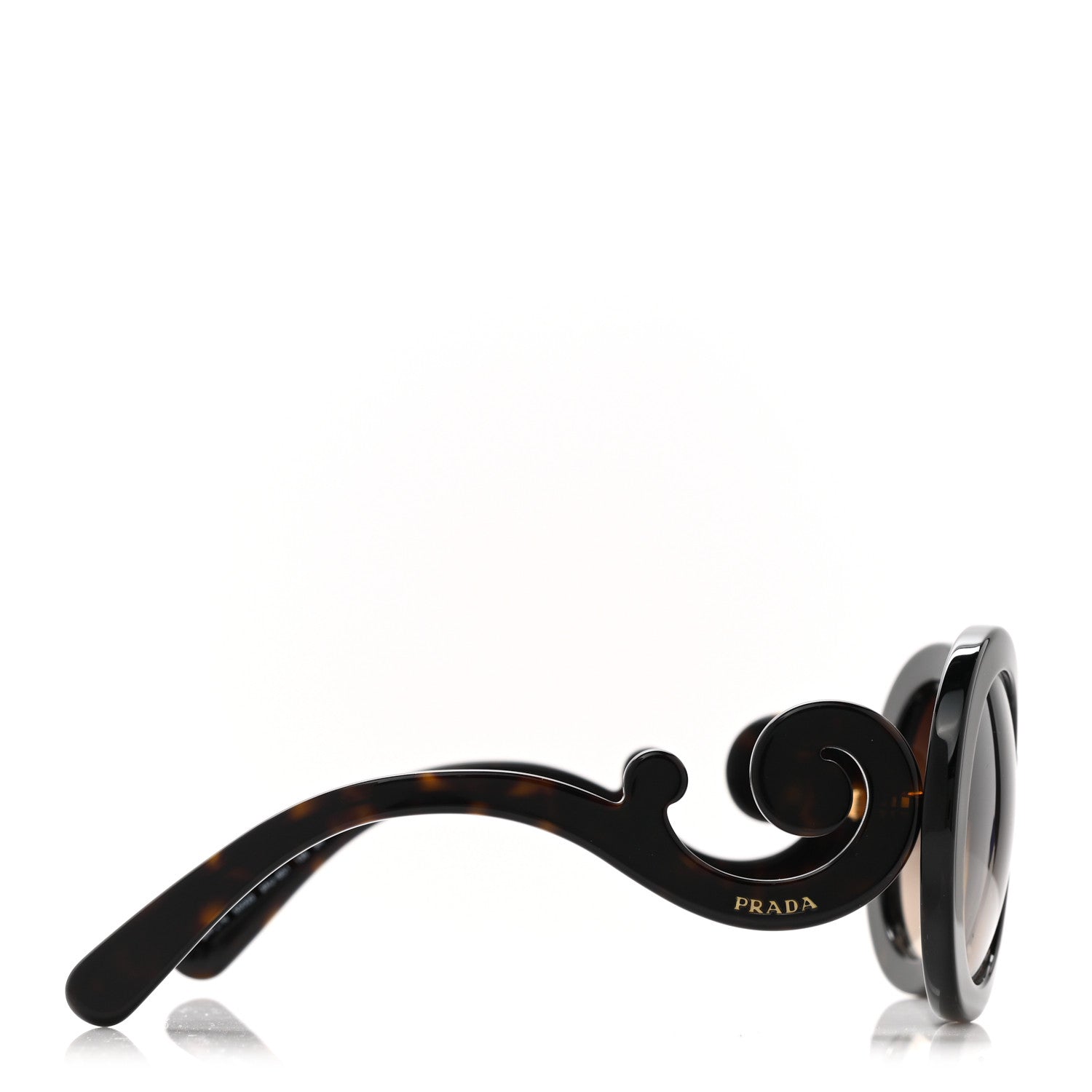 Prada Baroque Sunglasses SPR 27N Tortoise 4 of 10