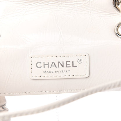 Chanel Crumpled Calfskin PVC Quilted Backpack White 7 of 18