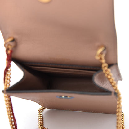 Valentino Garavani Grained Calfskin Vlogo Crossbody Pouch Rose Cannelle 5 of 12