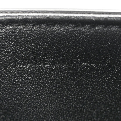 Celine Shiny Calfskin Triomphe Shoulder Bag Black 8 of 11