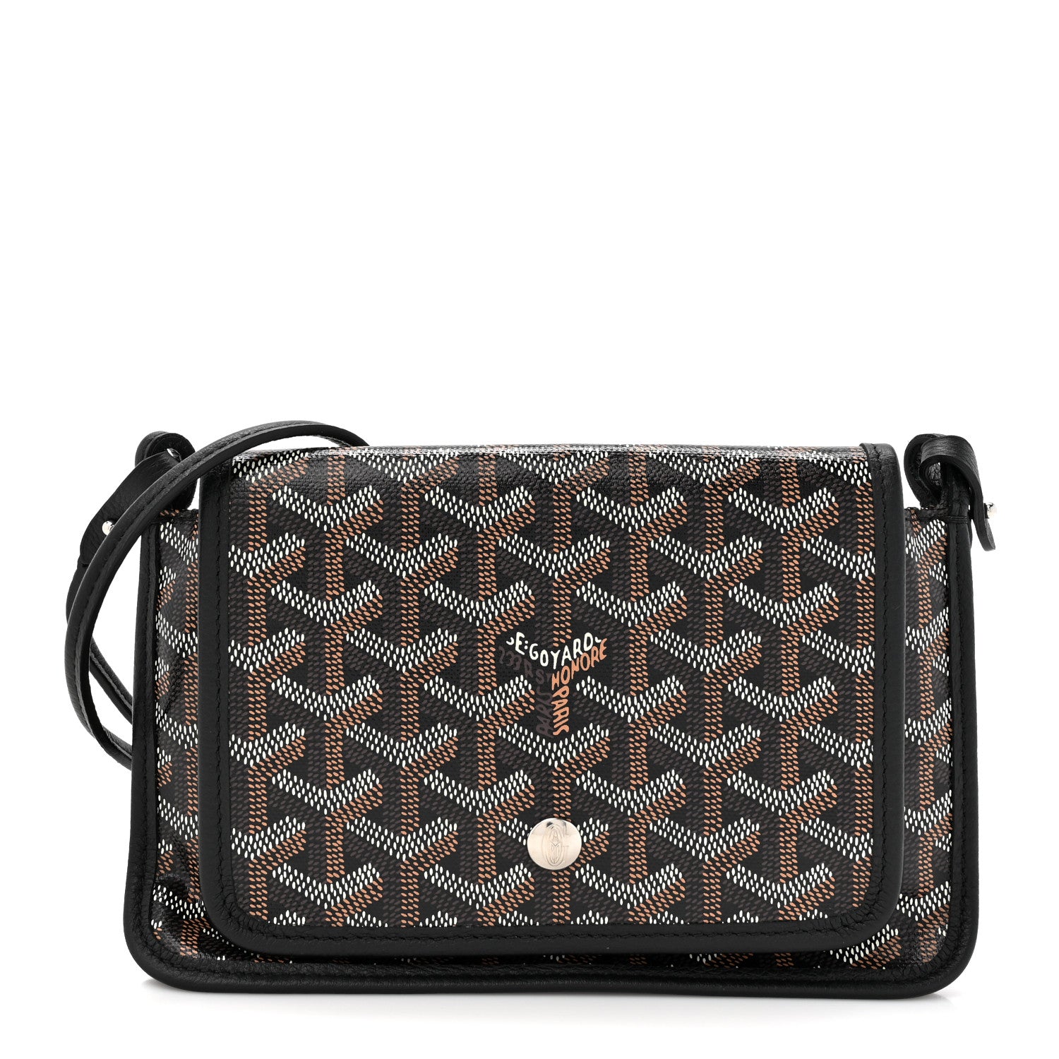 Goyard Goyardine Plumet Wallet Clutch Black 1 of 9