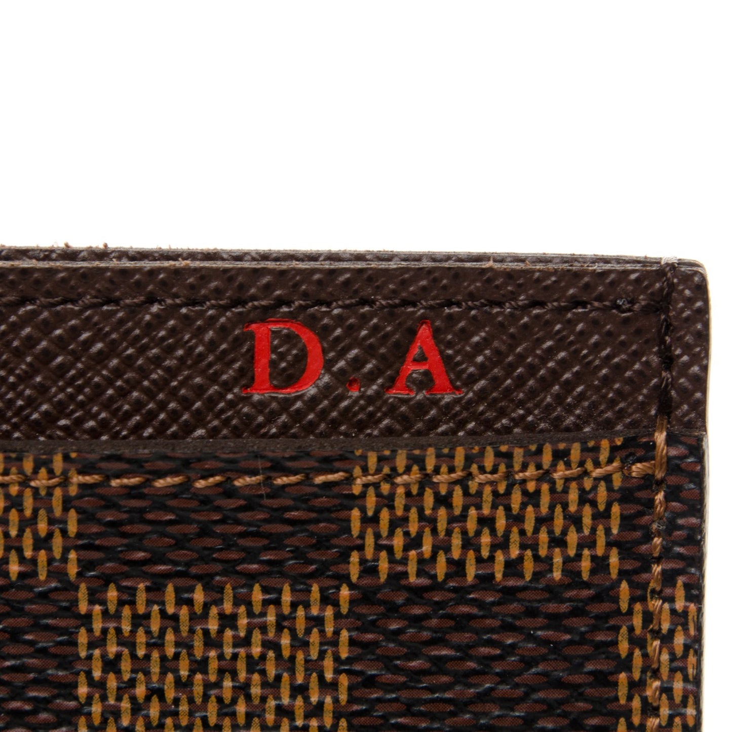 Damier Ebene Card Holder