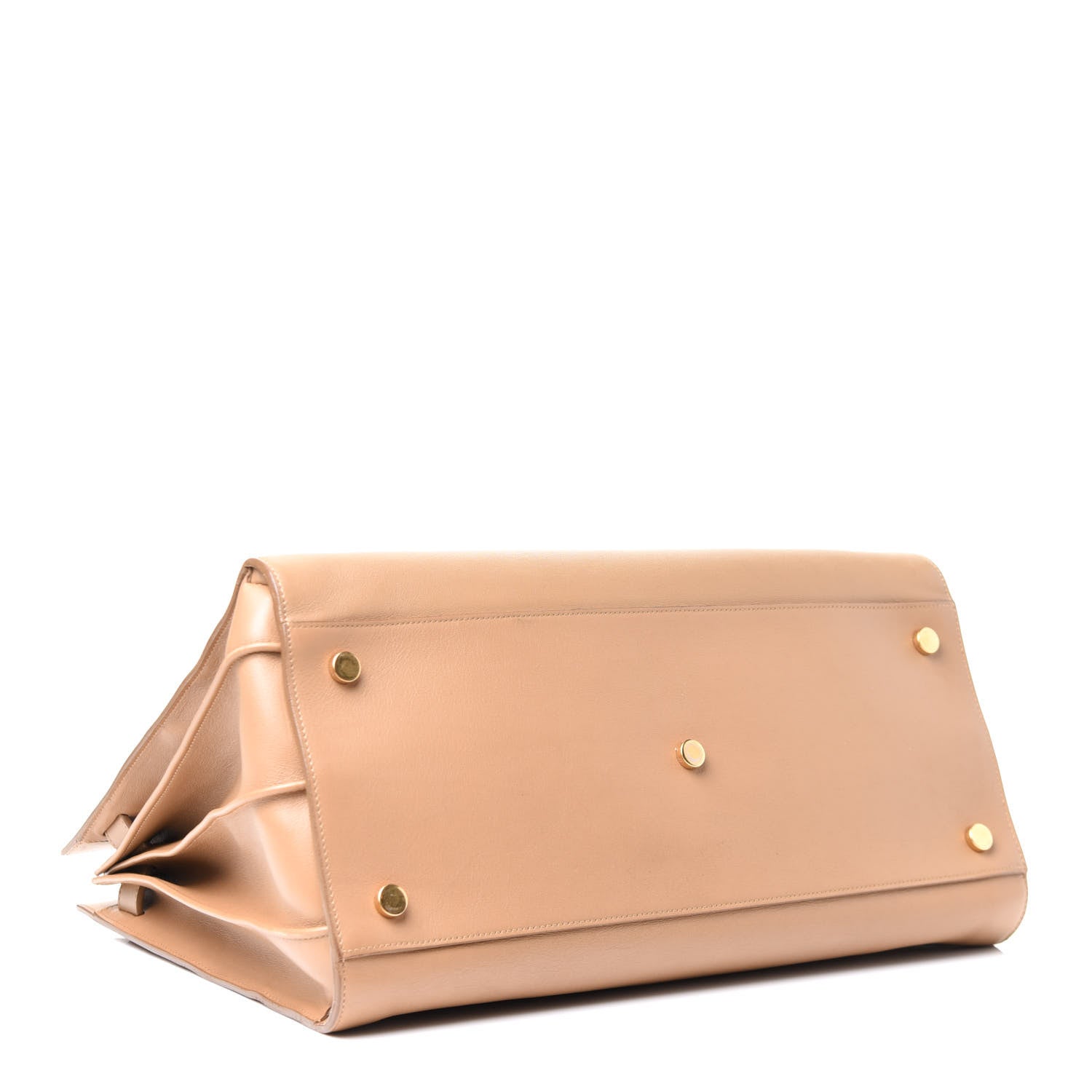 Saint Laurent Calfskin Large Sac de Jour Carryall Tan 3 of 14