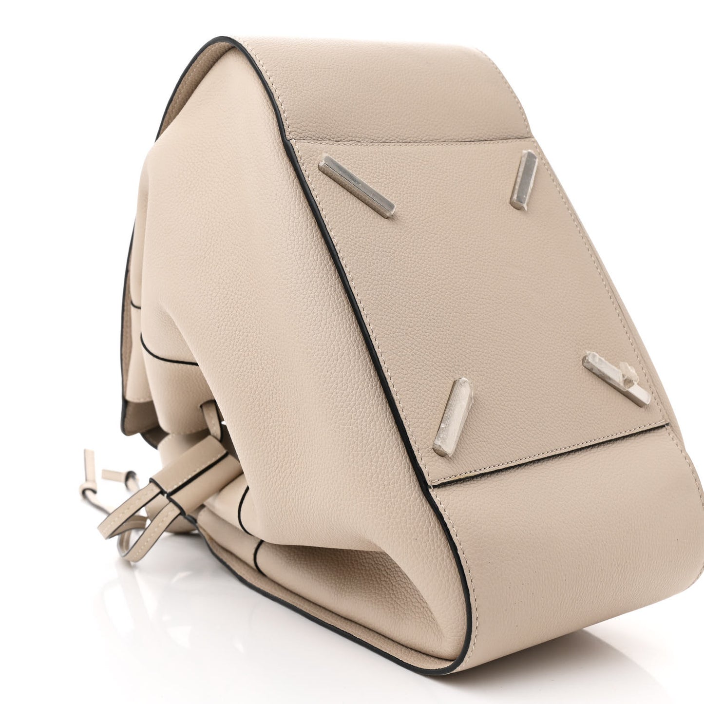Calfskin Medium Hammock Shoulder Bag Light Oak