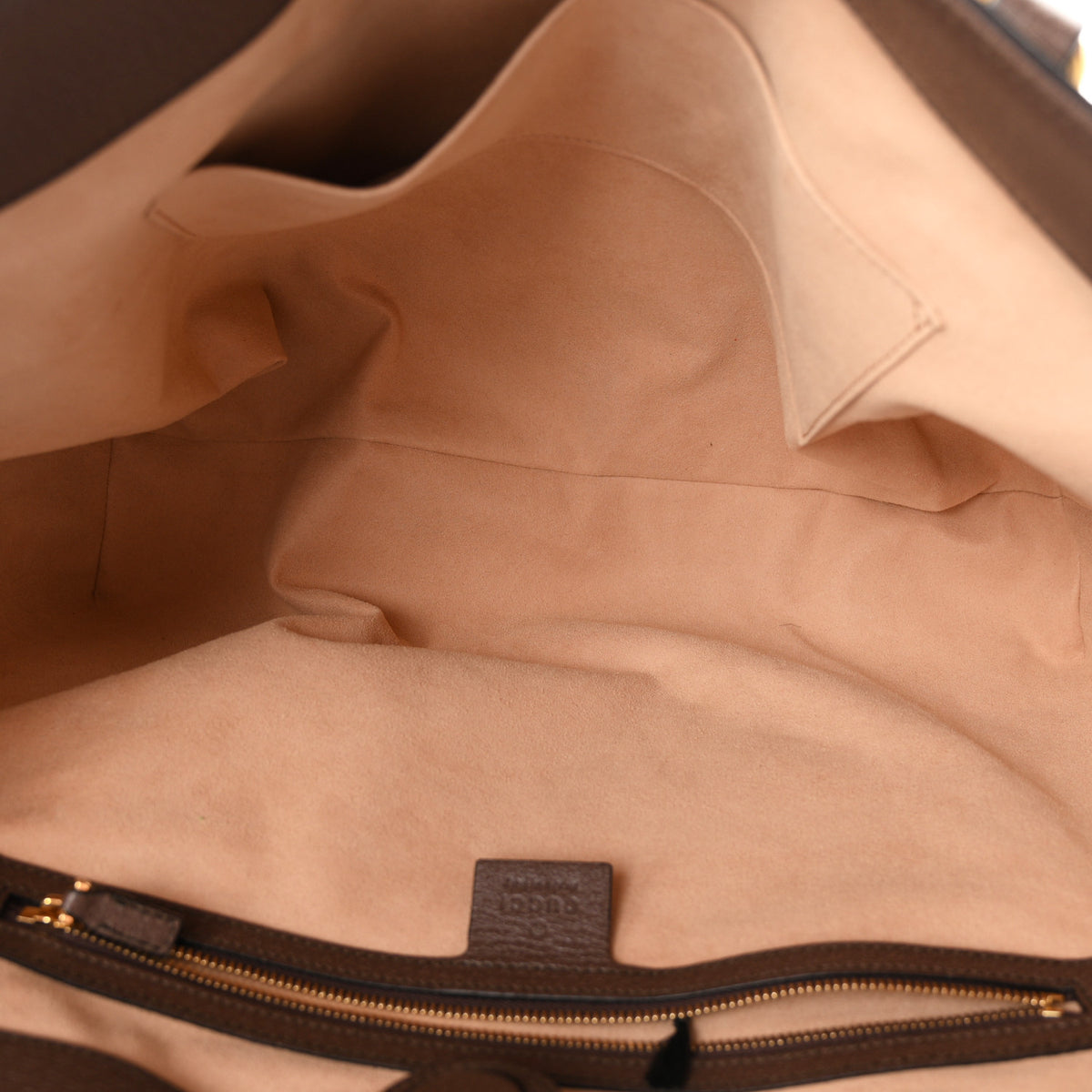 Gucci GG Supreme Monogram Medium Ophidia Shopping Tote Brown 5 of 10