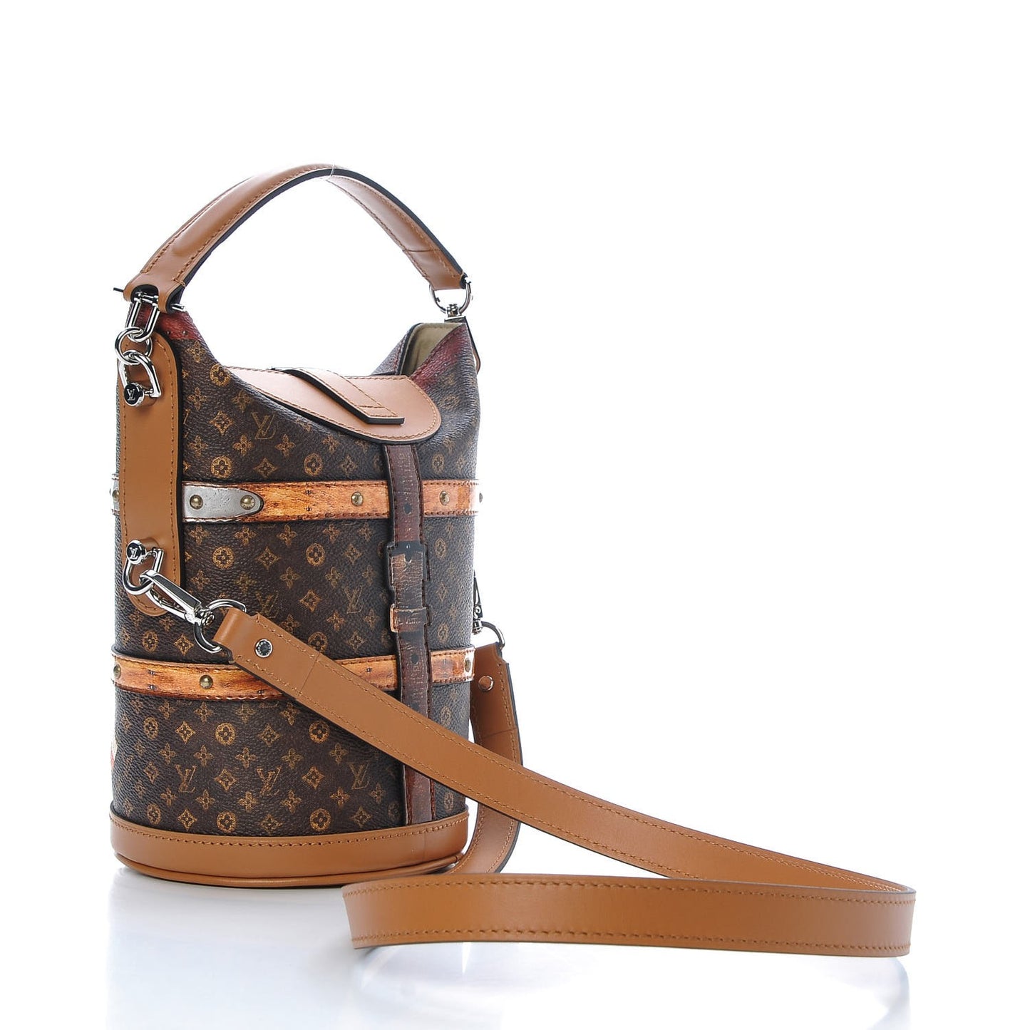 Transformed Monogram Time Trunk Duffle Bag