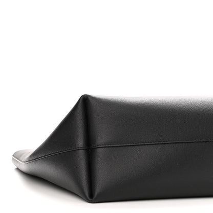 Saint Laurent Calfskin Large Shopping Tote Black 8 of 9