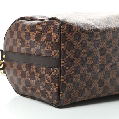 Louis Vuitton Damier Ebene Speedy Bandouliere 30 9 of 11