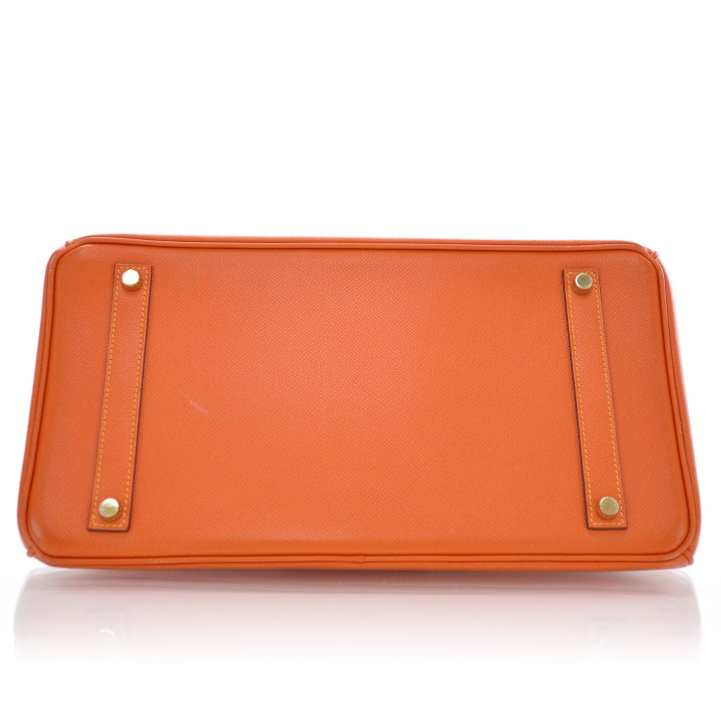Epsom Birkin 35 Orange