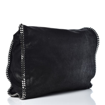 Stella McCartney Shaggy Deer Big Falabella Tote Black 3 of 6