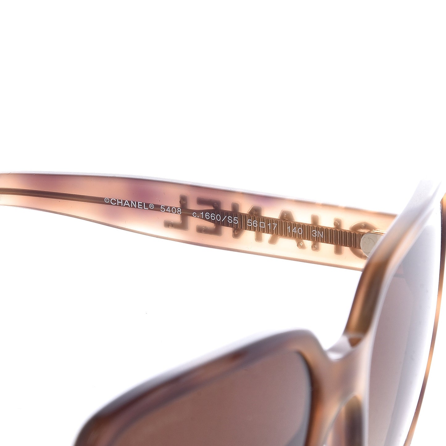 Acetate Square Sunglasses 5408 Light Tortoise