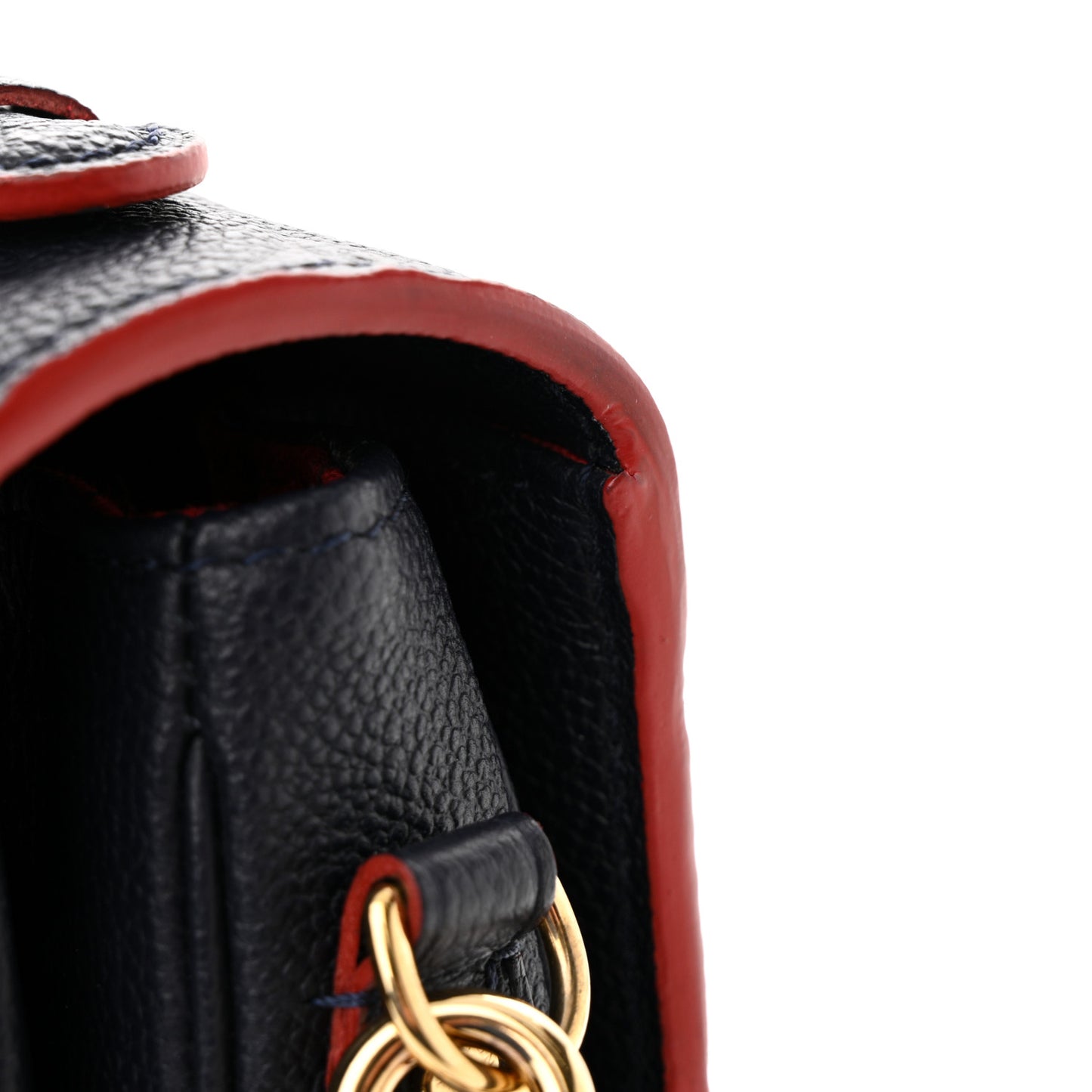 Empreinte Pochette Metis Marine Rouge
