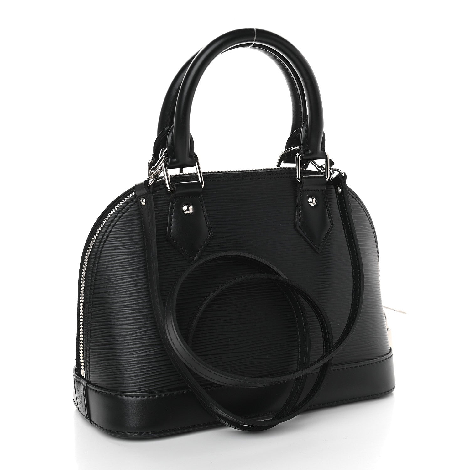 Louis Vuitton Epi Alma BB Black 3 of 9