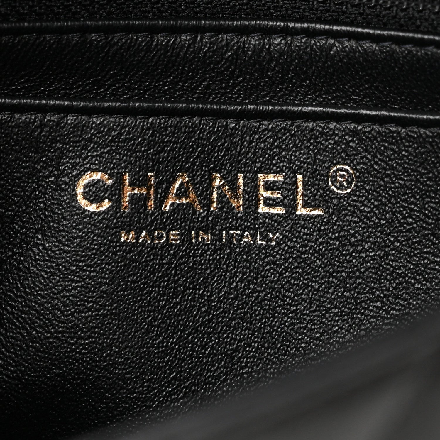 Chanel Lambskin Quilted Mini Rectangular Flap Black 6 of 10