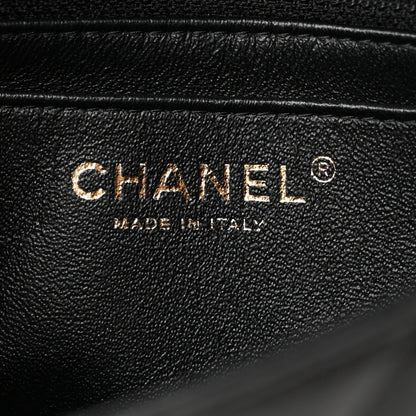 Chanel Lambskin Quilted Mini Rectangular Flap Black 6 of 10