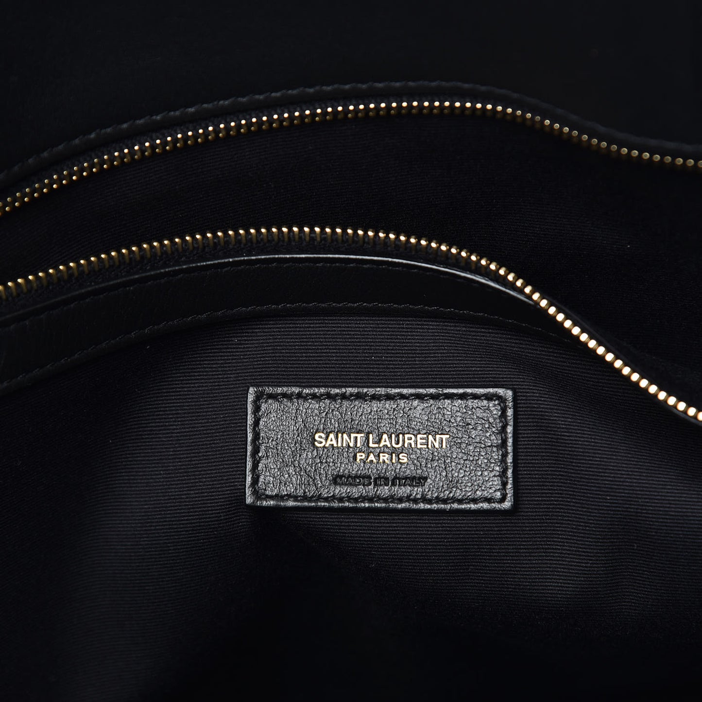 Calfskin Large Manhattan Shopper Tote Black
