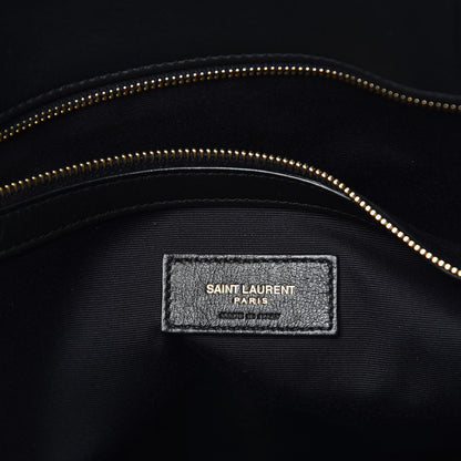 Saint Laurent Calfskin Large Manhattan Shopper Tote Black 6 of 9