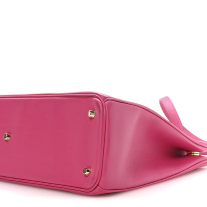 Christian Dior Smooth Calfskin Large Diorissimo Tote Fuchsia 12 of 12