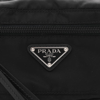 Prada Tessuto Nylon Saffiano Belt Bag Black 10 of 13