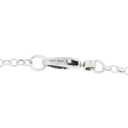Gucci Sterling Silver Double G Key Pendant Necklace 4 of 5