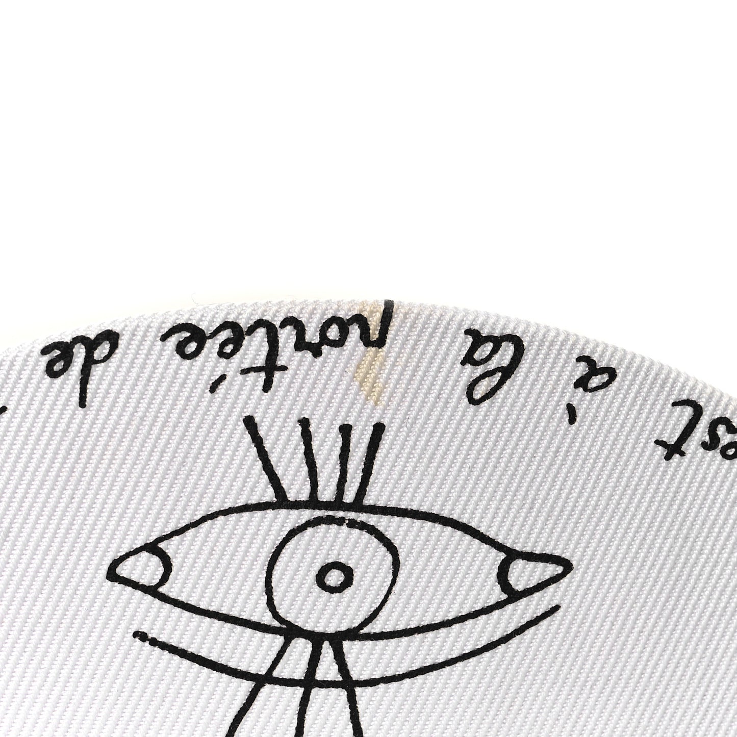 Canvas Printed Daydream Words Cap Hat 57 White