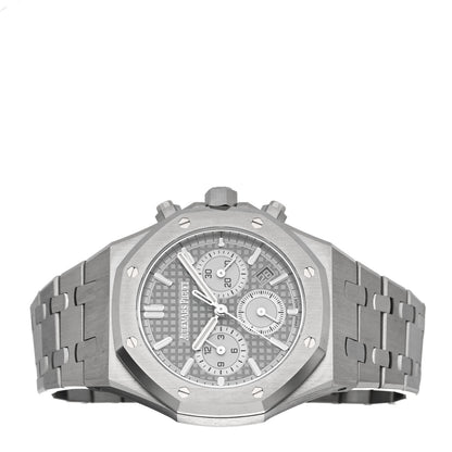 Audemars Piguet Stainless Steel 38mm Royal Oak Chronograph Automatic Watch Grey 26715ST.OO.1356ST.02 2 of 4