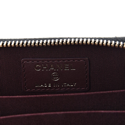 Chanel Caviar Quilted Zip Coin Purse Black 6 of 8